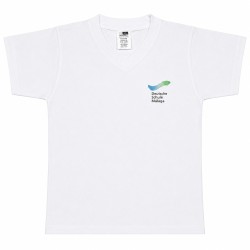 Camiseta M/C Blanca Deutsche Schule Málaga